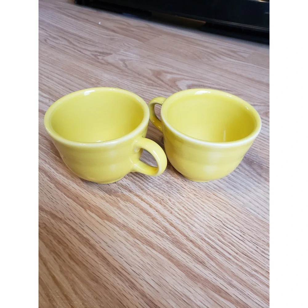Fiestaware Tea Coffee Cup Yellow‎